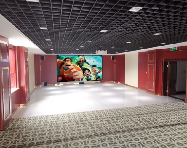 新疆某单位3D影音室案例