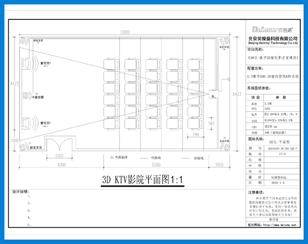 公海彩船-30位数字3D智能影音室建设